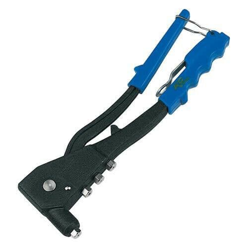 260mm 2.4mm 4.8mm Hand Riveter & 60 Rivets Interchangeable Heads Incl