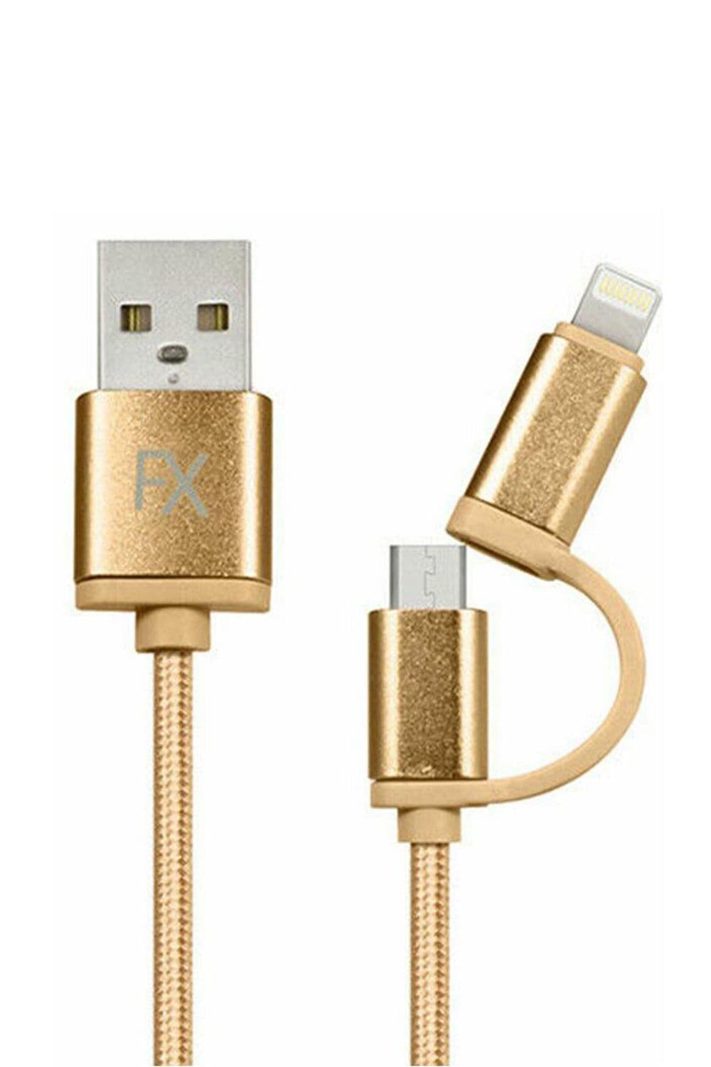 2 1 Braided Charge & Sync Cable 3m