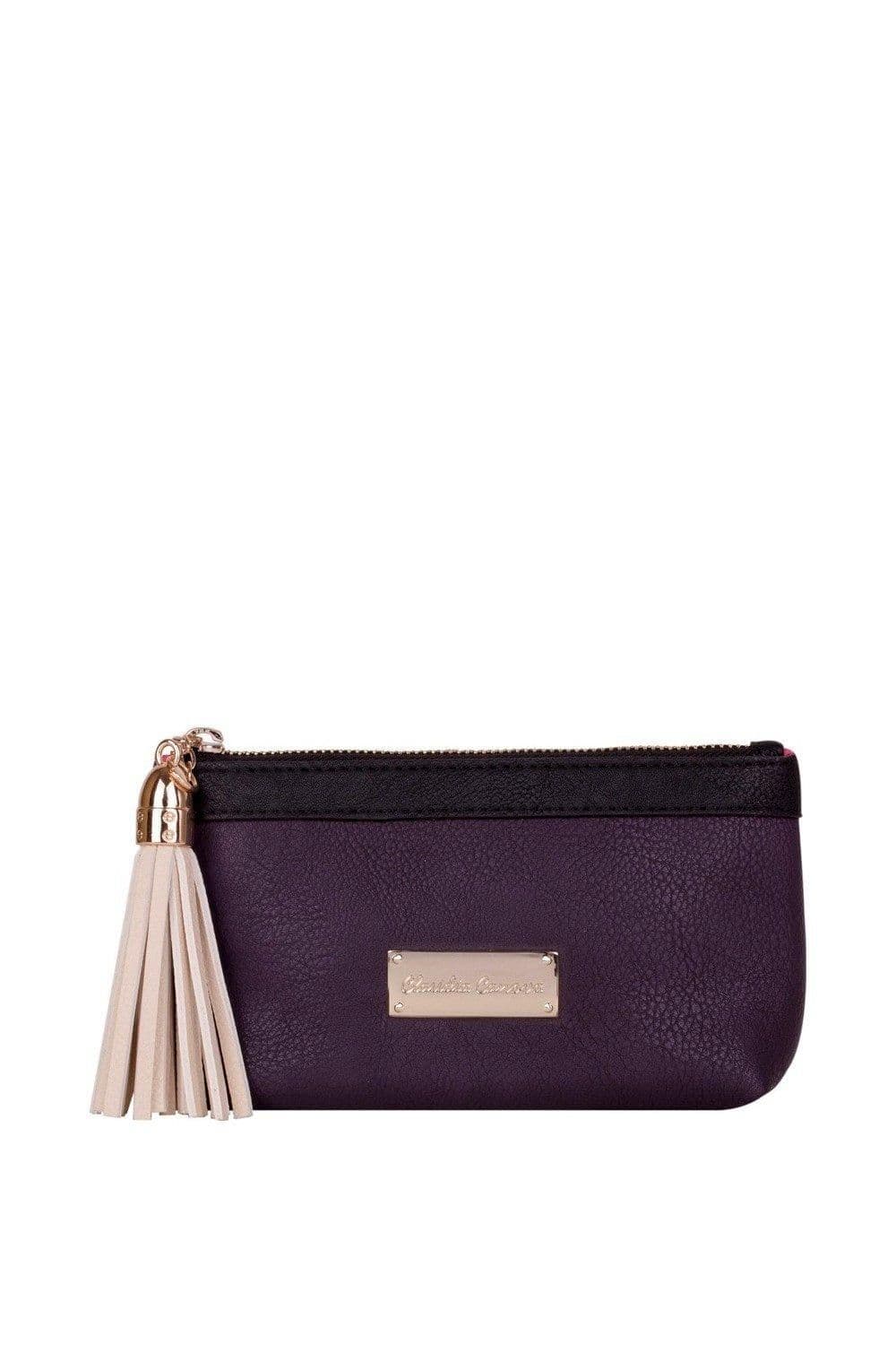 Zip Top Tassle Detailed Washbag