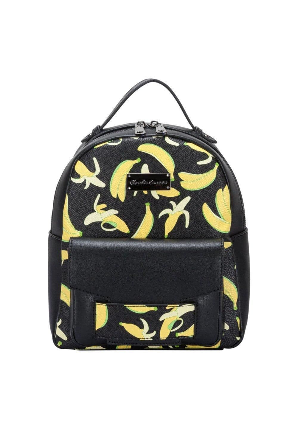 Adela Banana Print Backpack