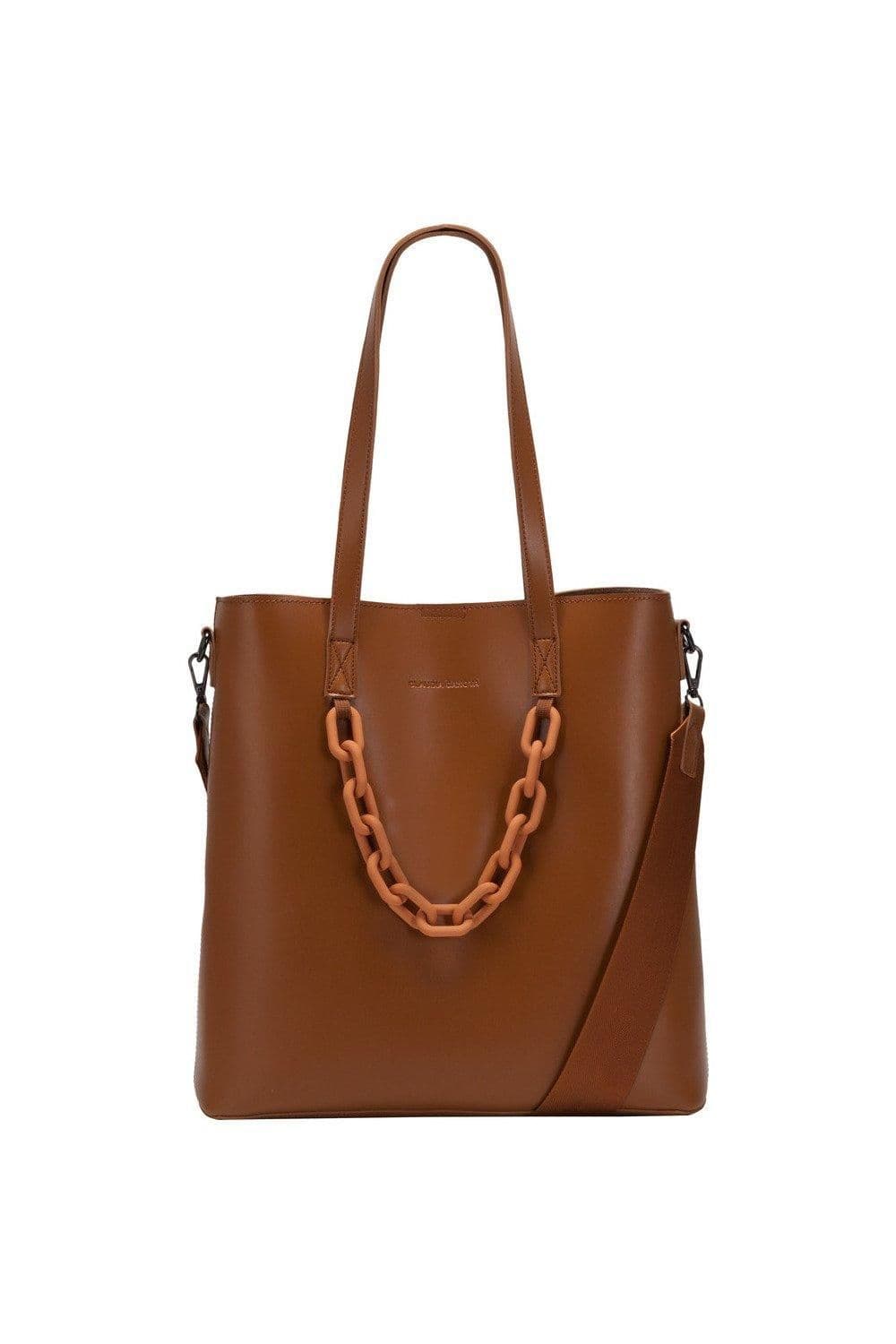 Elizabeth Chain Twin Strap Tote Bag