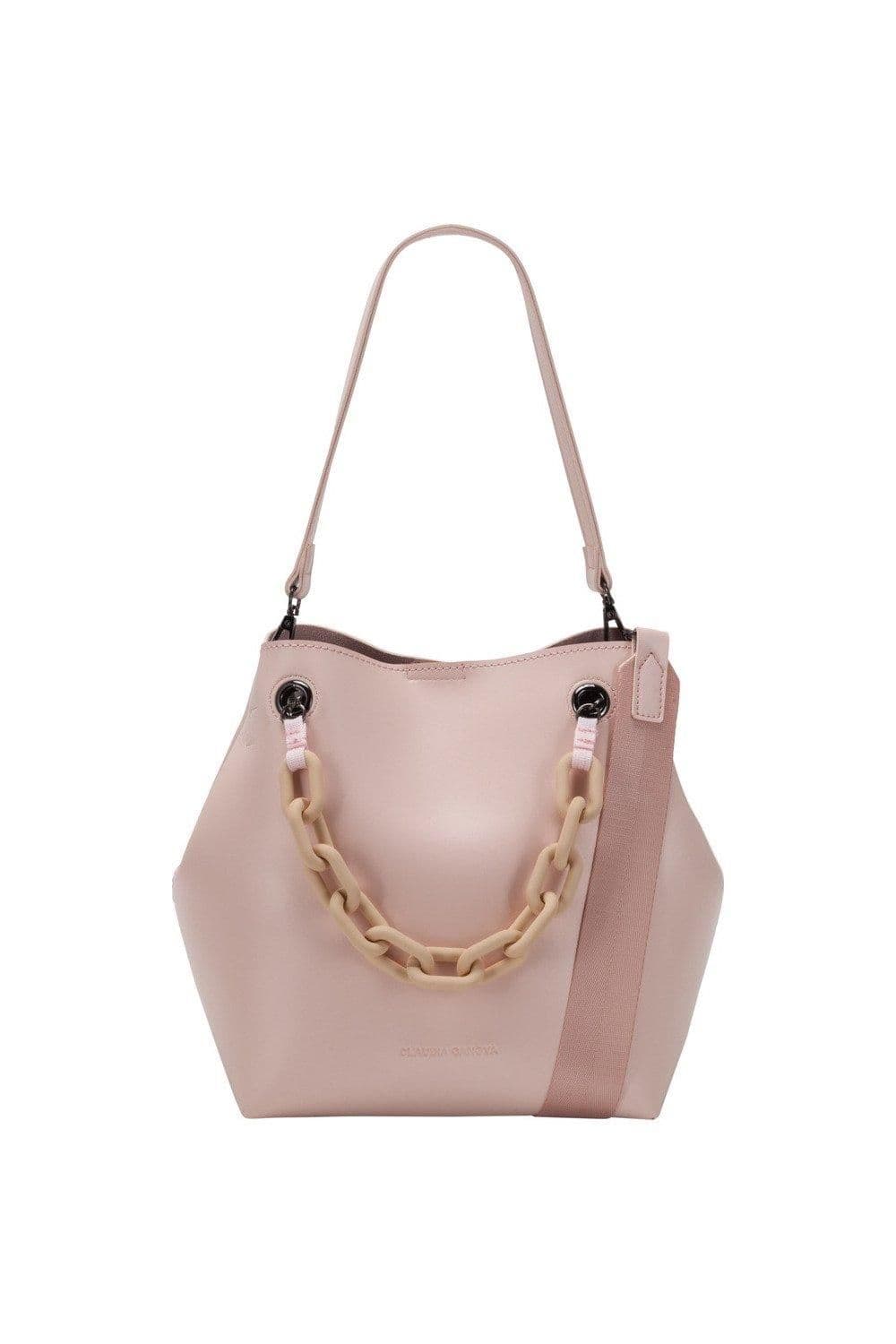 Chain Detail Shoulder Grab Bag
