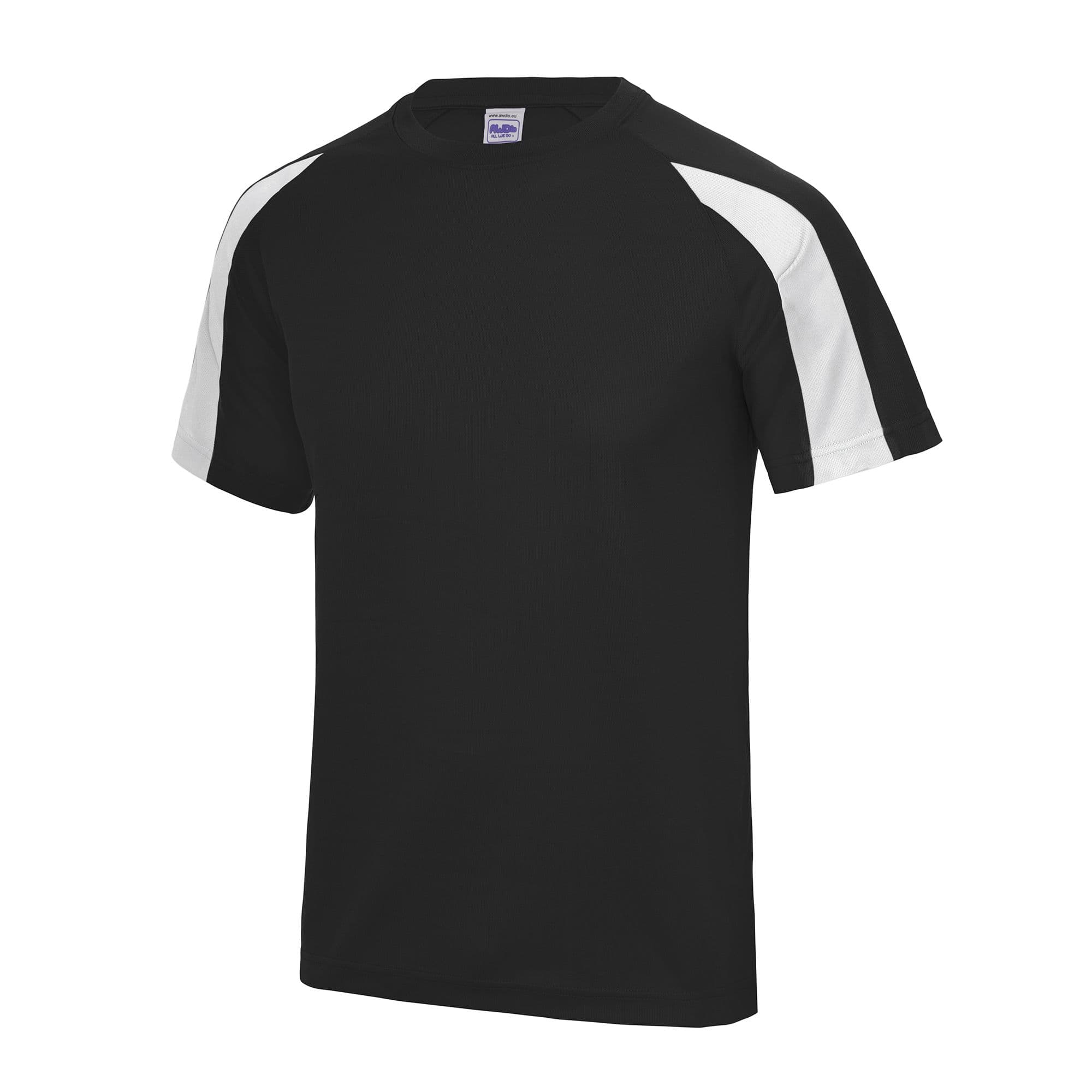 Contrast Sports Plain T Shirt