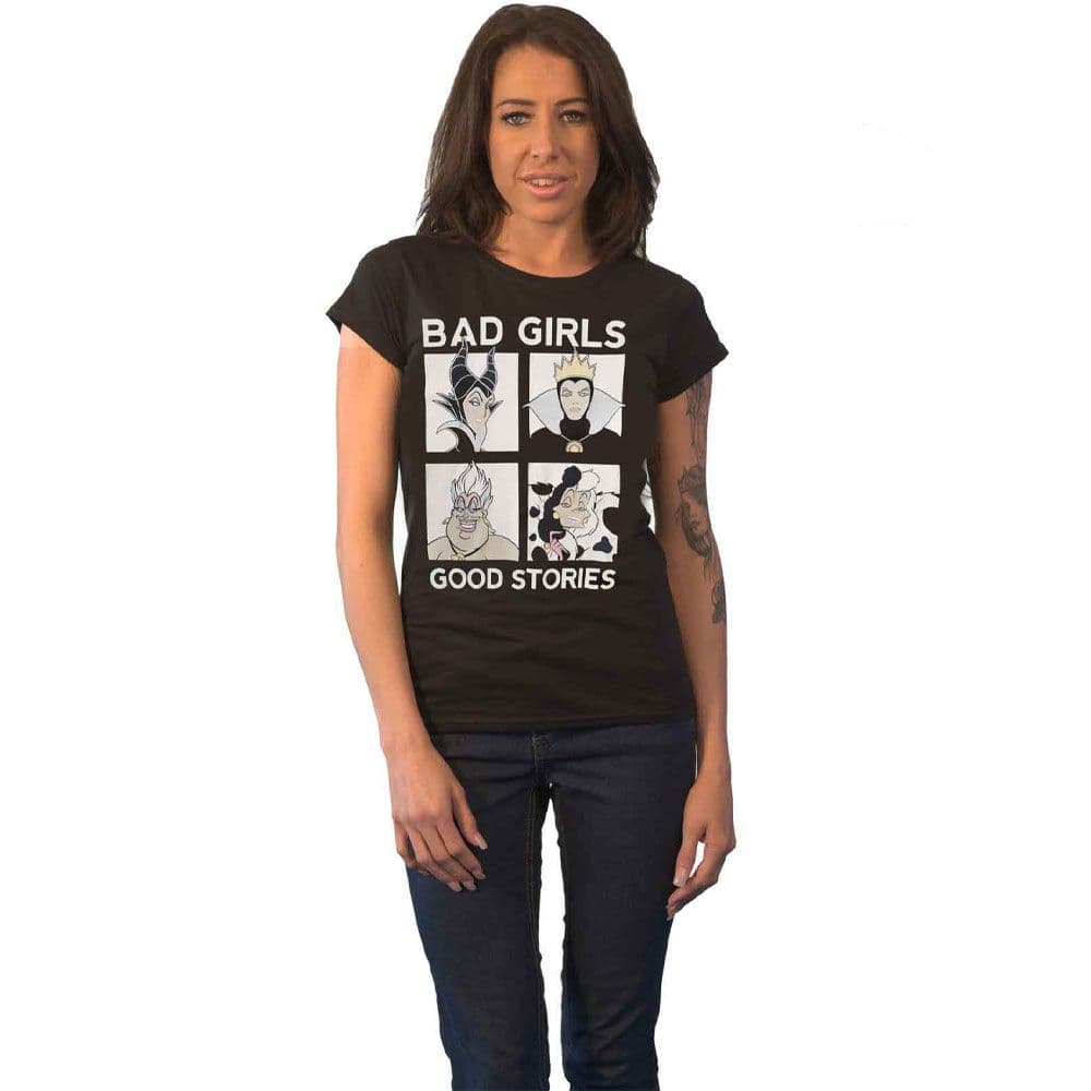 Villains Bad Good Stories Skinny Fit T Shirt