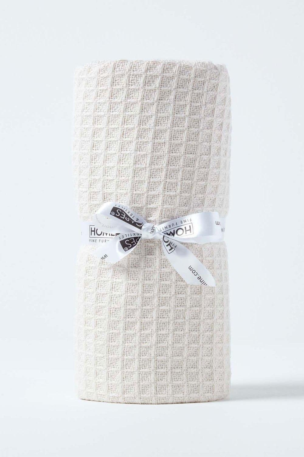 Organic Cotton Waffle Blanket