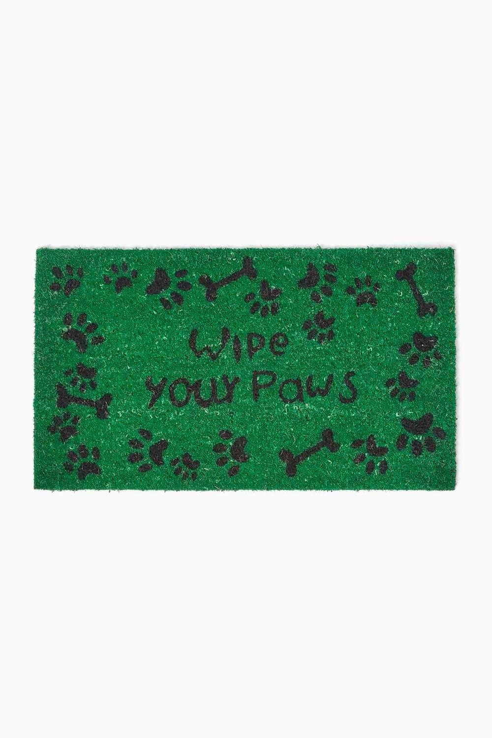 Wipe Your Paws Coir Door Mat
