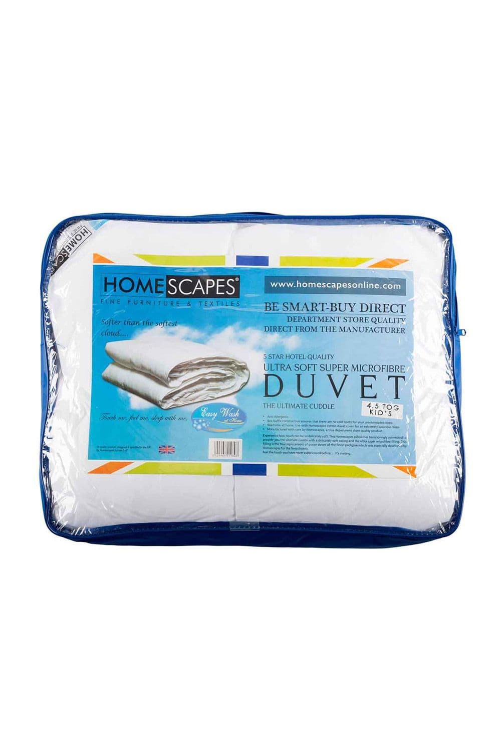 4.5 Tog Super Microfibre Duvet