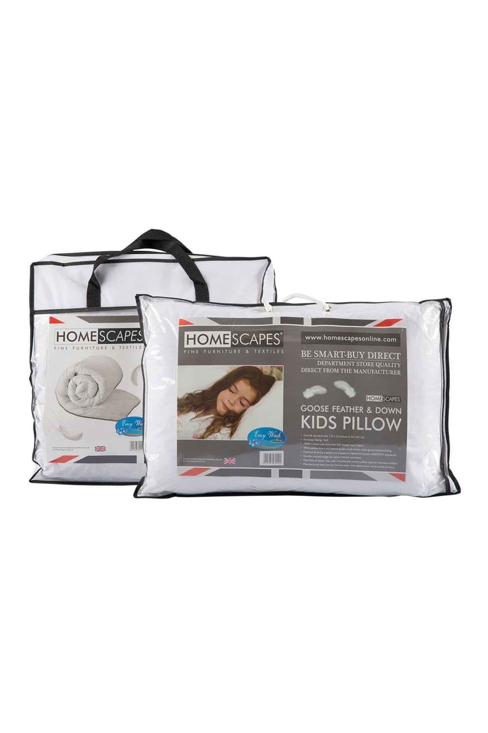 10.5 Tog Goose Feather Duvet & Pillow Set