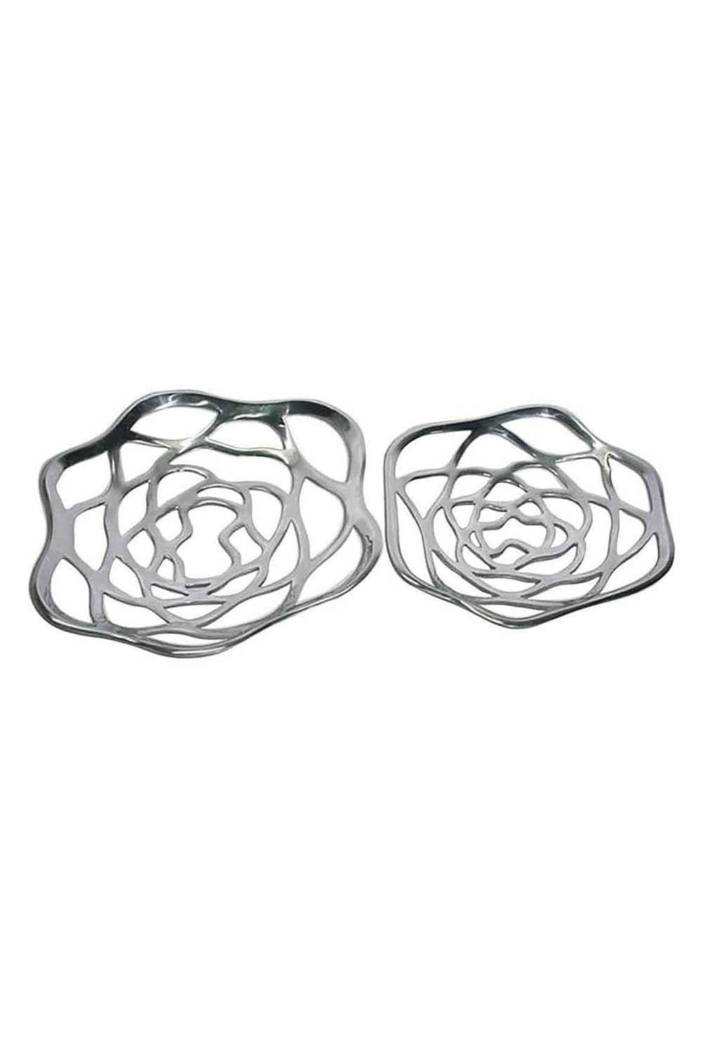 Set Two Floral Decorative Large Bowls