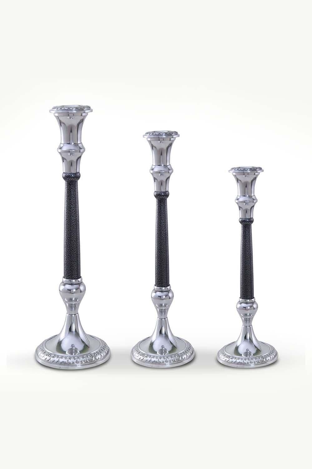 Finish Set Three Candlesticks