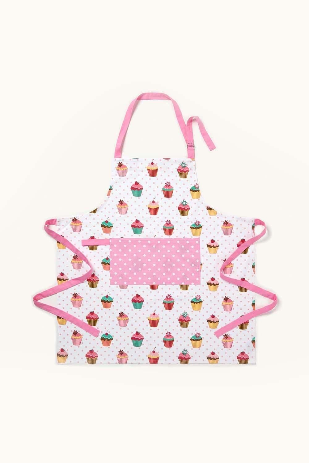 Cupcake Cotton Apron