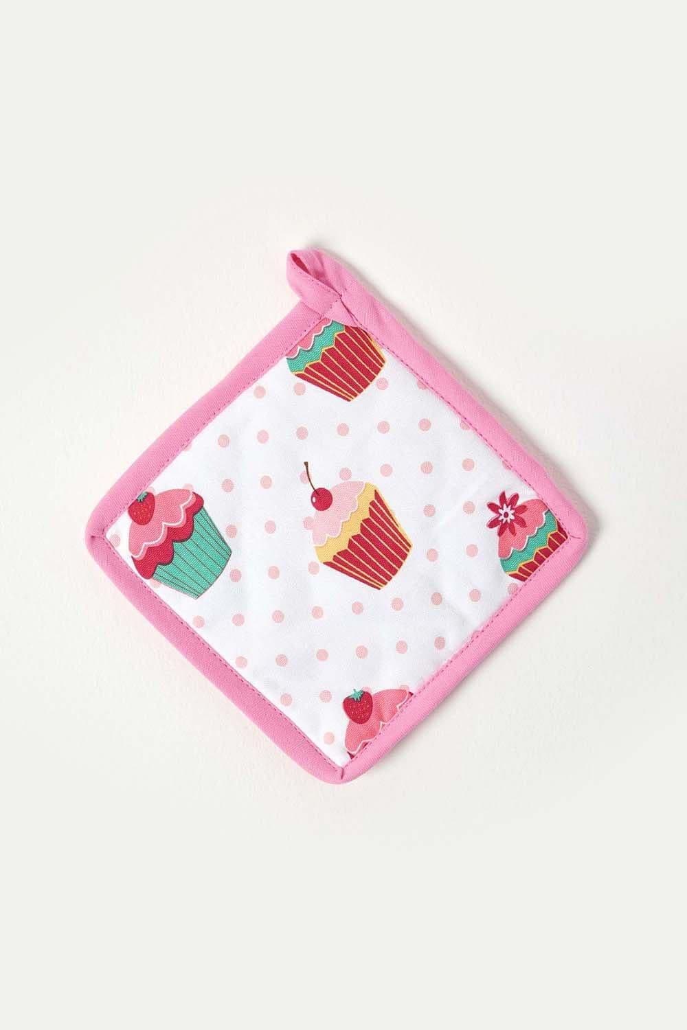 Cupcake Cotton Pot Holder