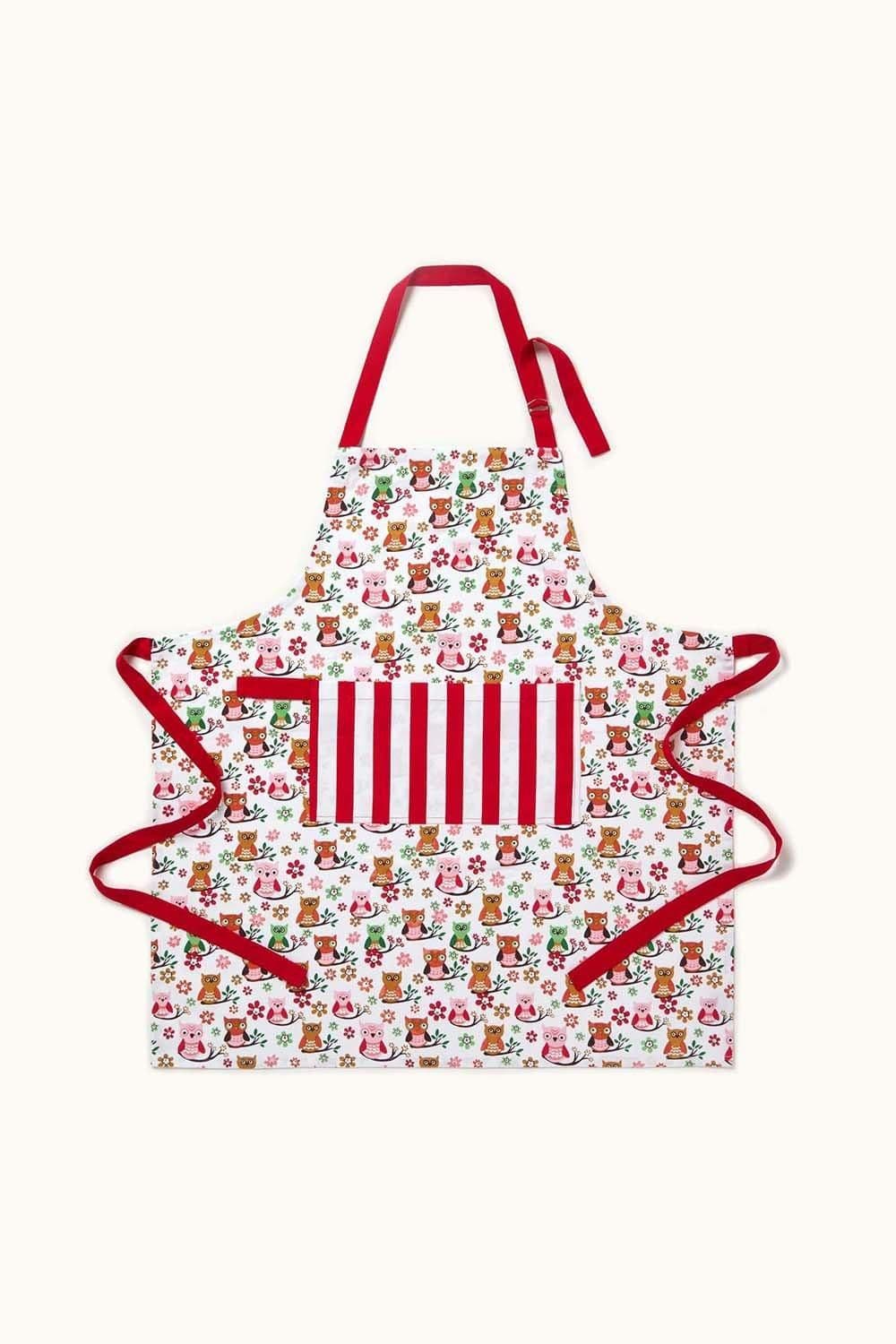 Owls Cotton Apron