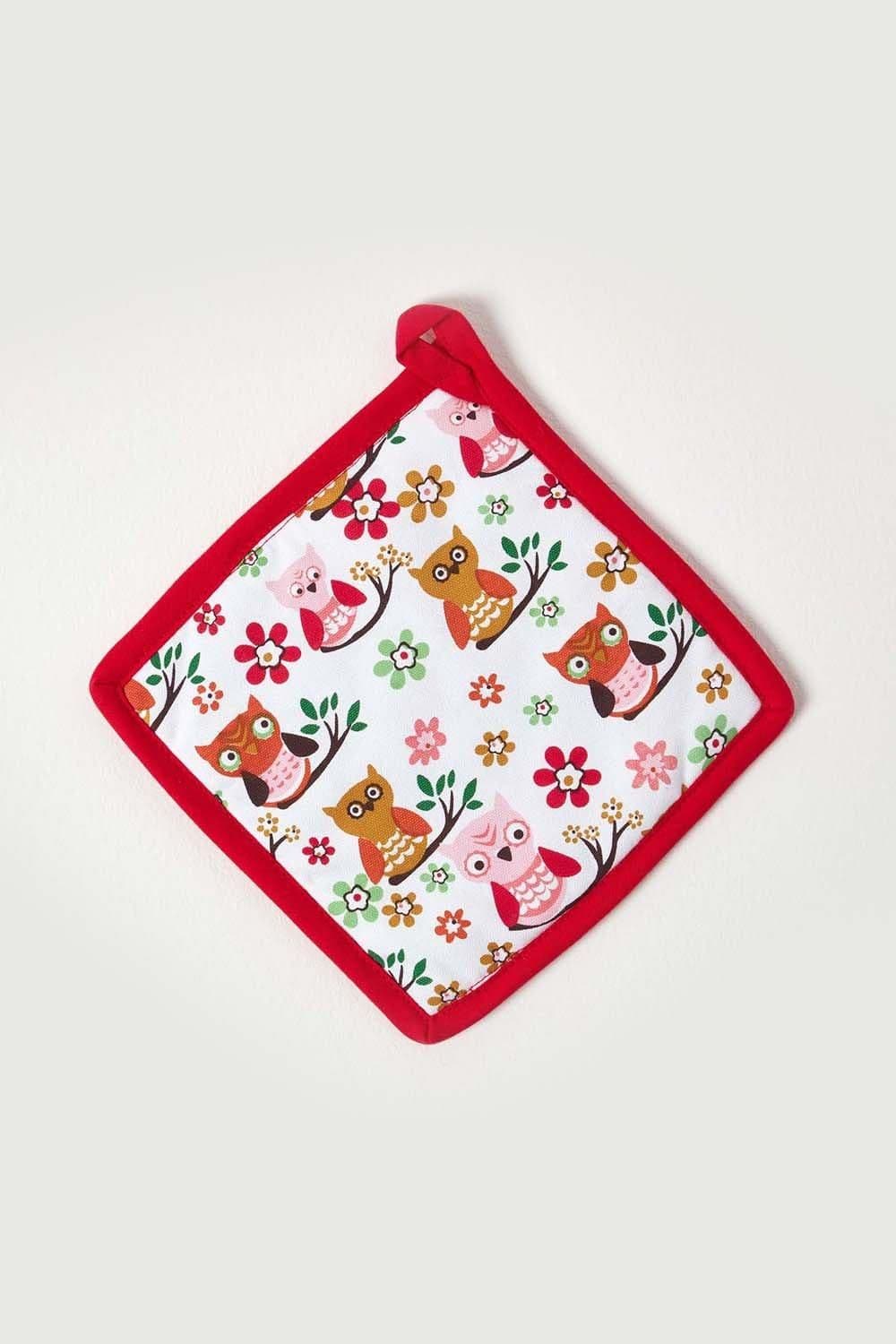 Owls Cotton Pot Holder
