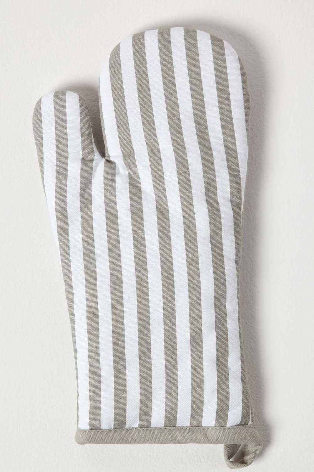 Stripe Cotton Oven Glove