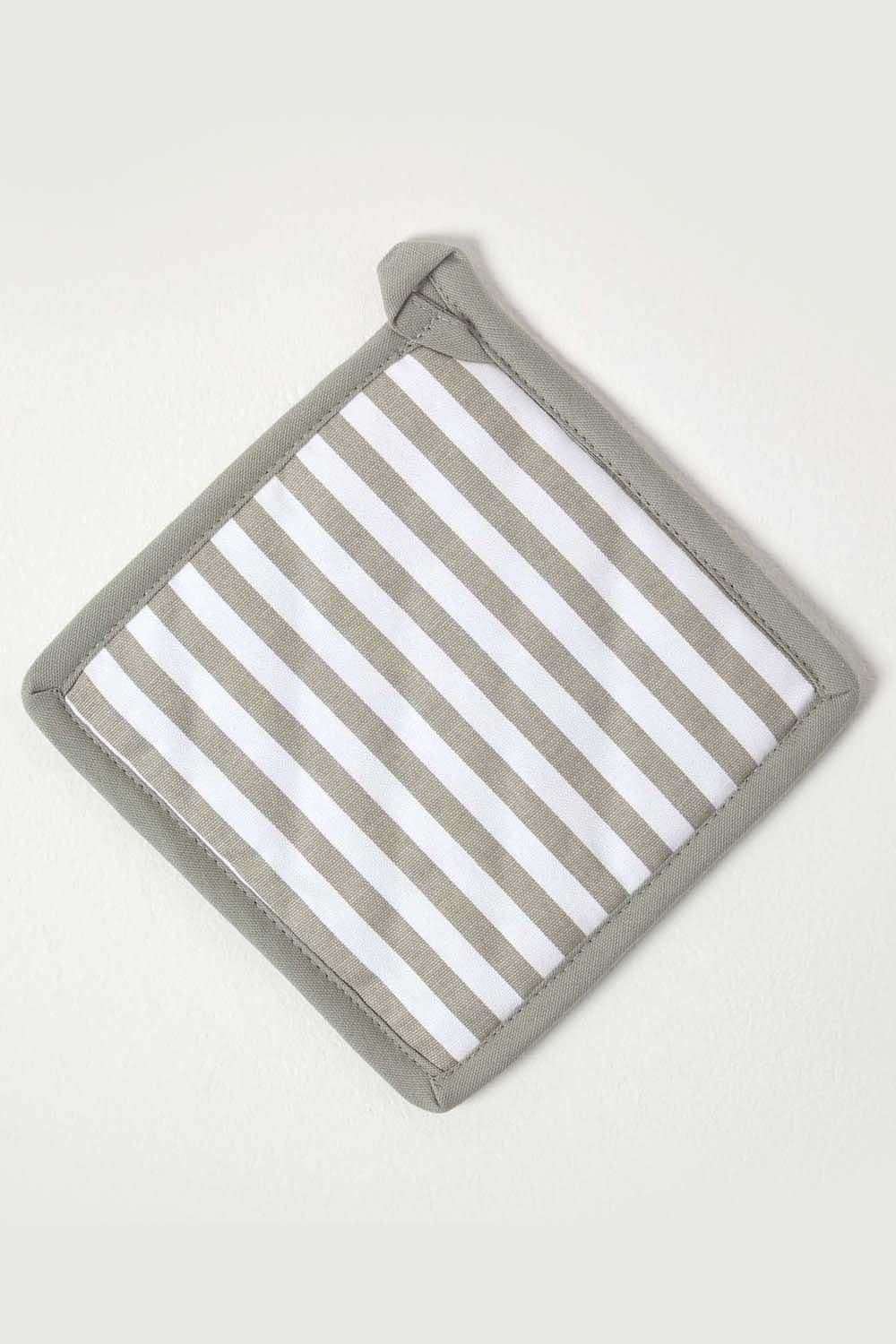 Stripe Cotton Pot Holder