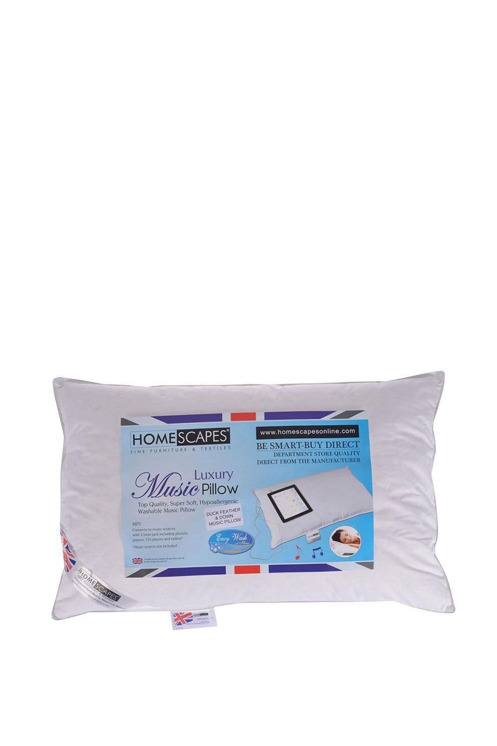 Duck Feather Down Music Pillow Speakers