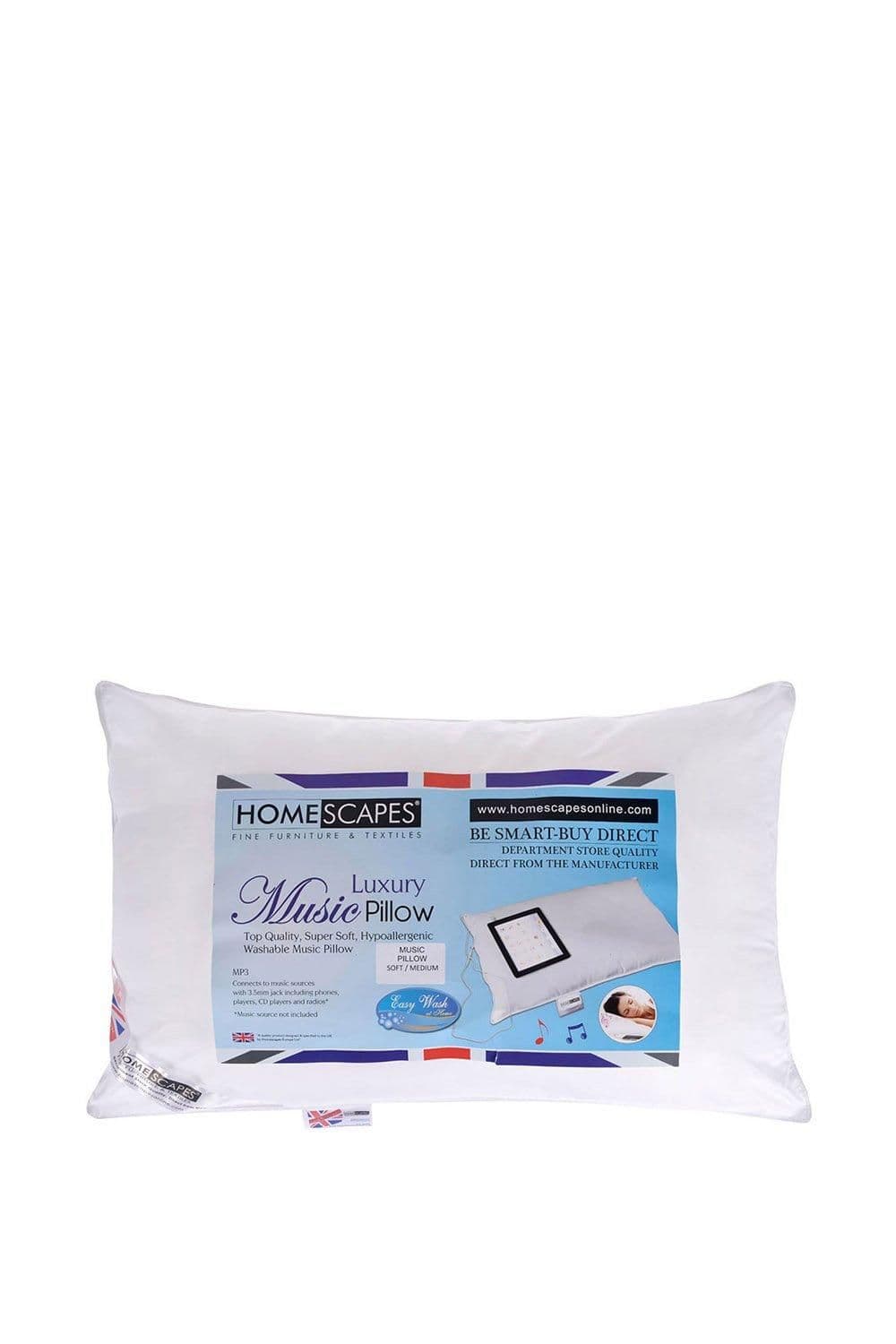 Super Microfibre Music Pillow Speakers Soft Medium