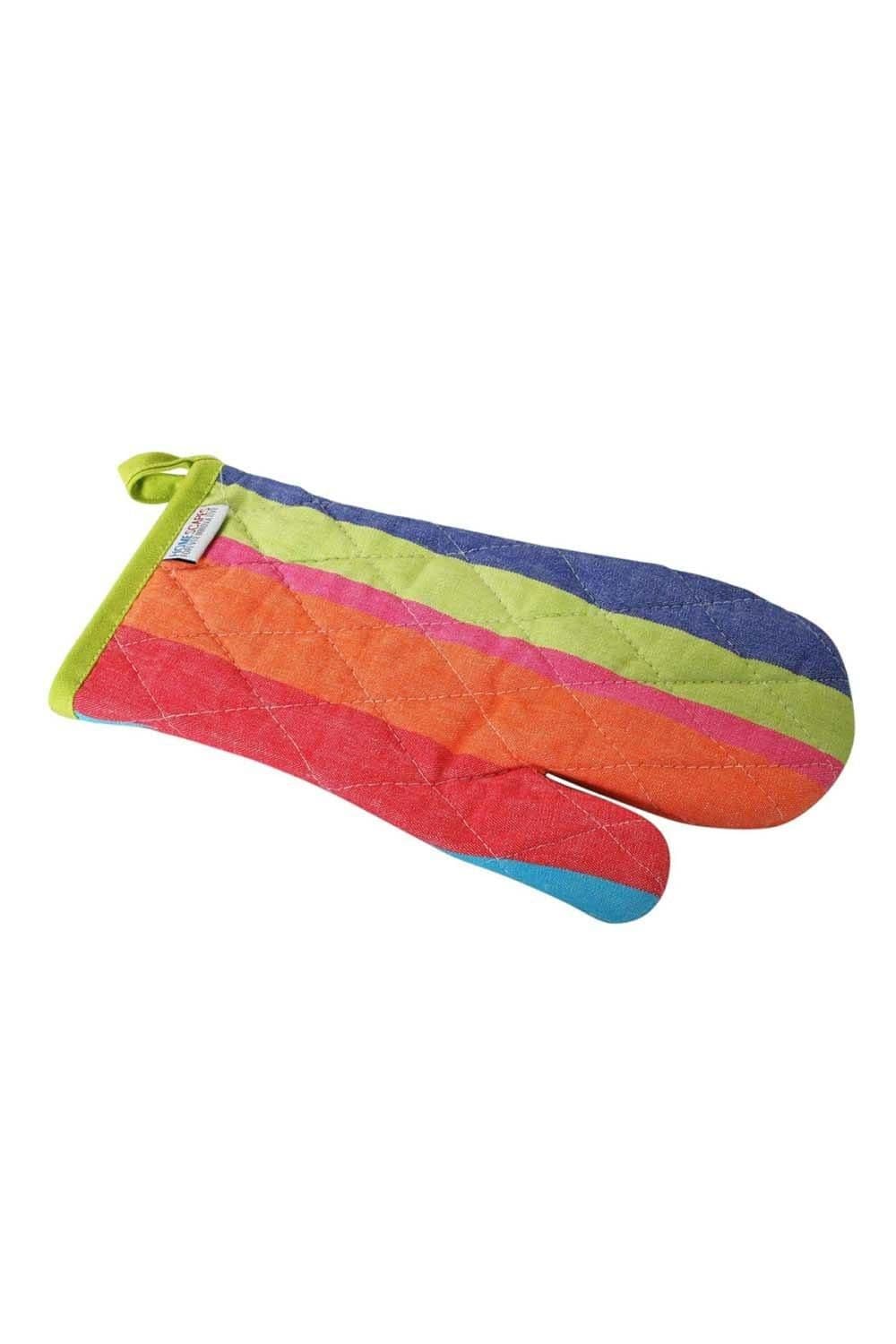 Stripe Oven Mitt