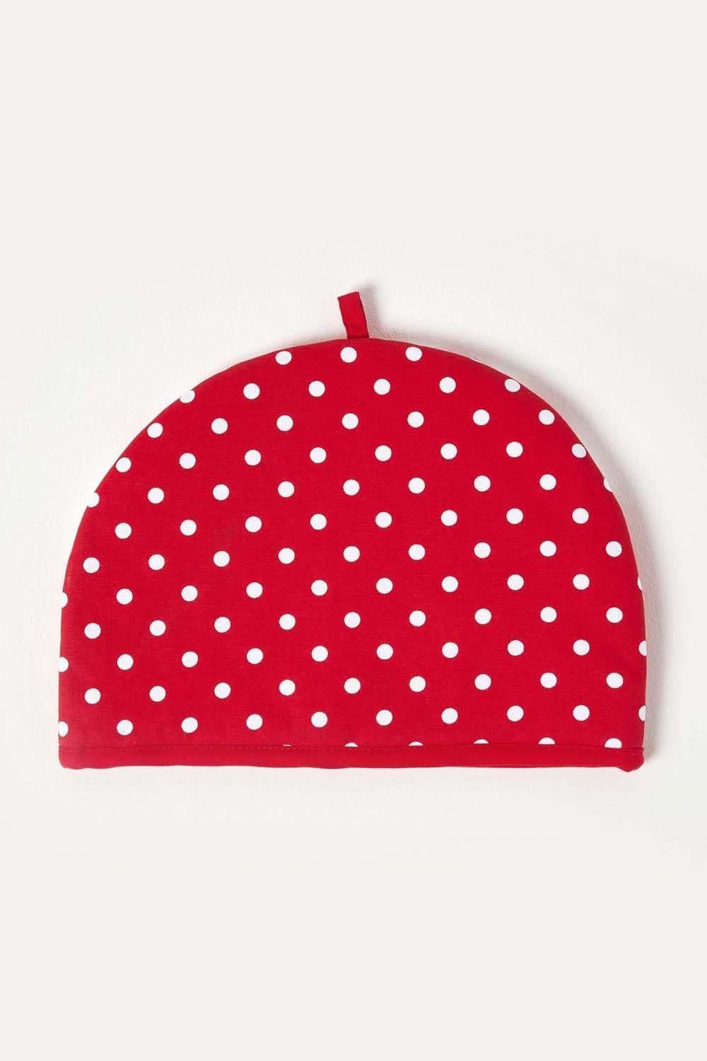Tea Cosy Double Design Polka Dots Teapot Warmer