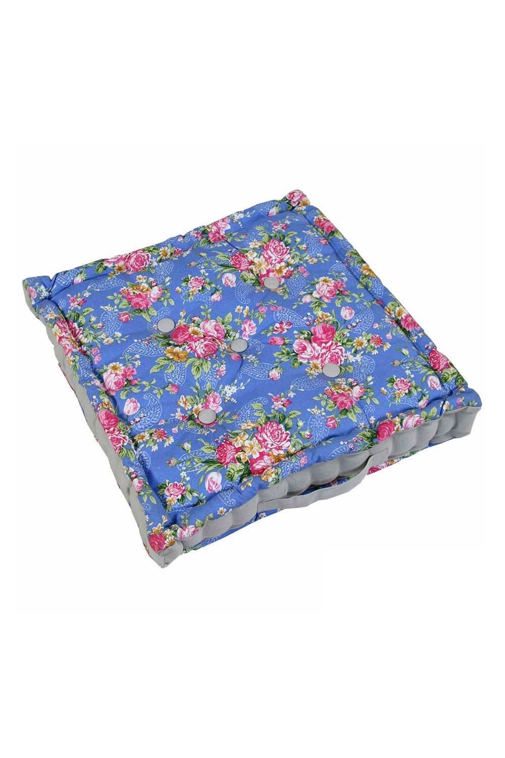 Roses Cotton Floor Cushion