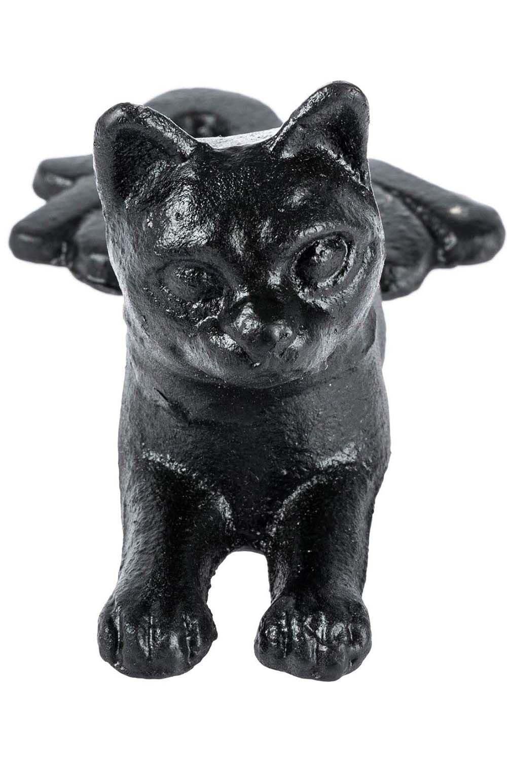 Heavyweight Cast Iron Cat Door Stop