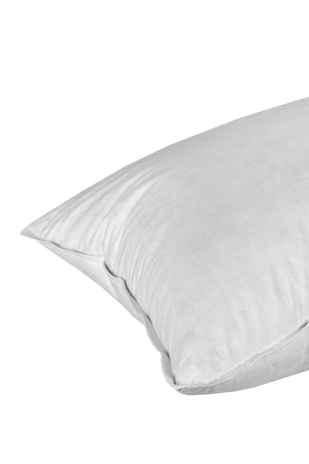 Duck Feather Euro Continental Pillow Pair 40cm x 80cm