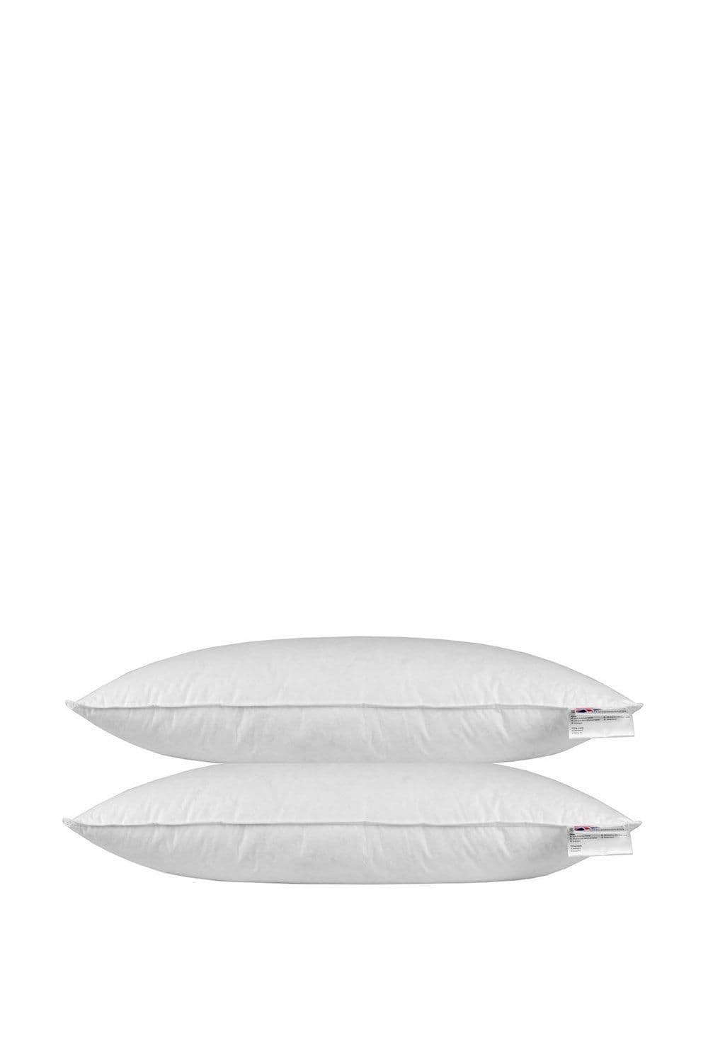 Goose Feather & Down Euro Continental Pillow Pair 40cm x 80cm
