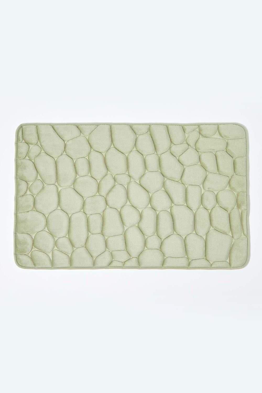 Memory Foam Pebble Design Bath Mat