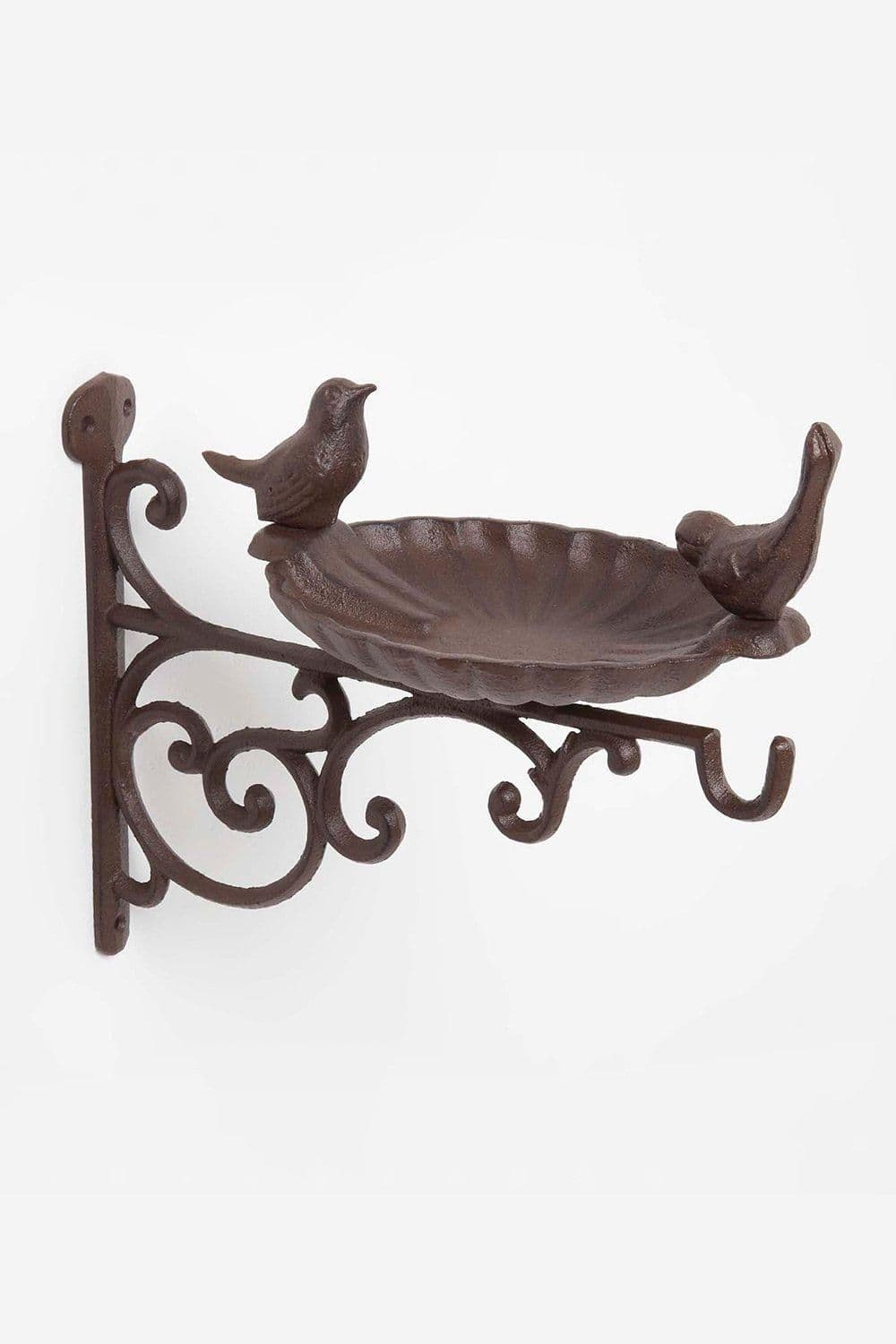 Decorative Bird Bath Wall Bracket Cast Iron