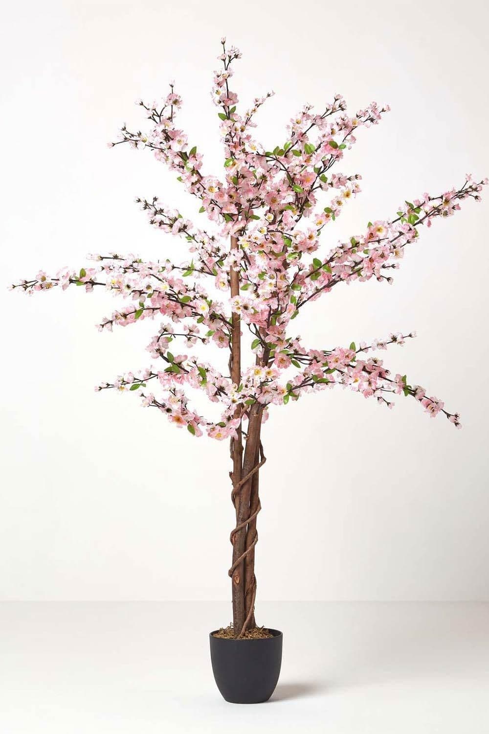 Artificial Blossom Tree Light Silk Flowers 5 Feet
