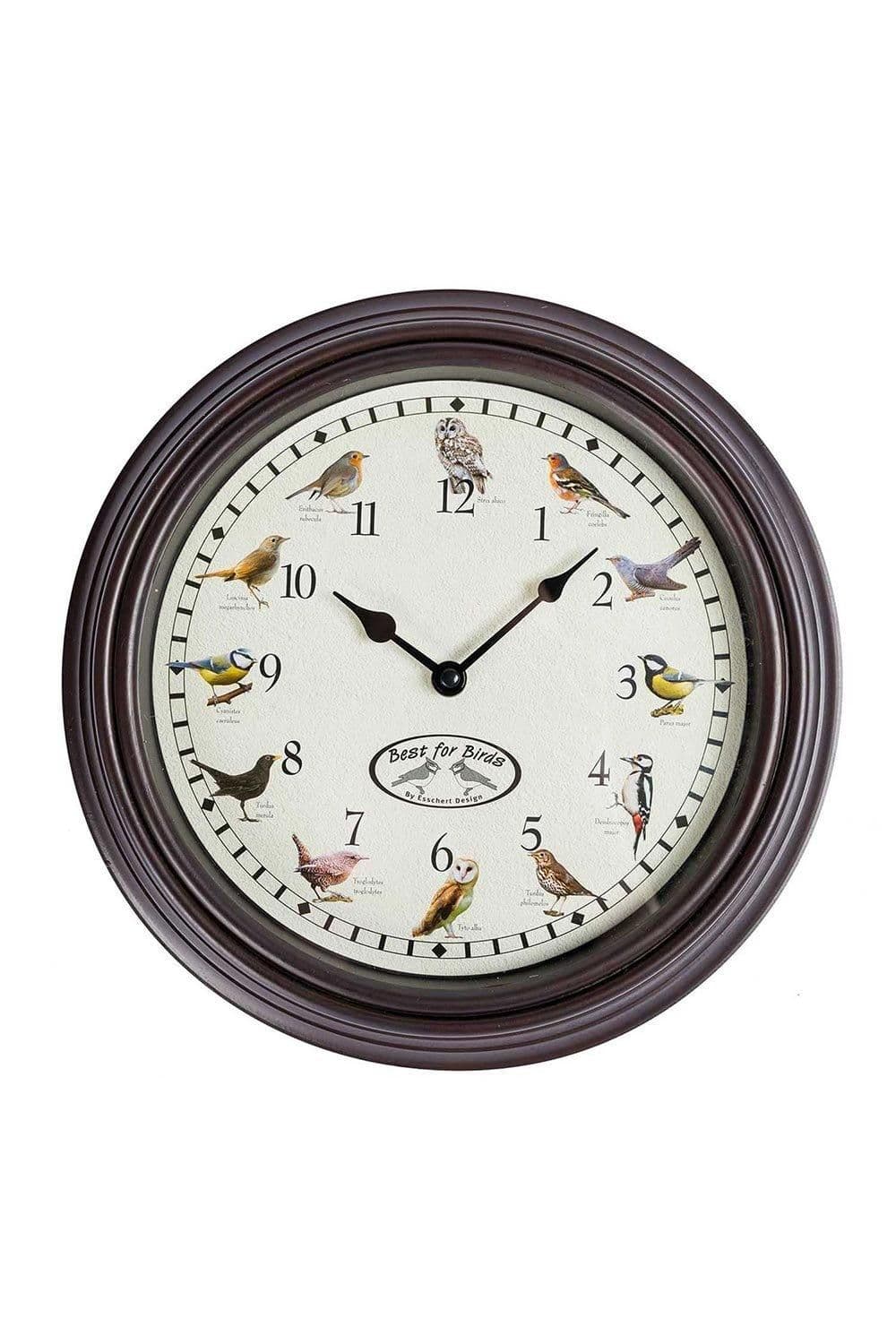 Singing Bird Song Quartz Wall Clock