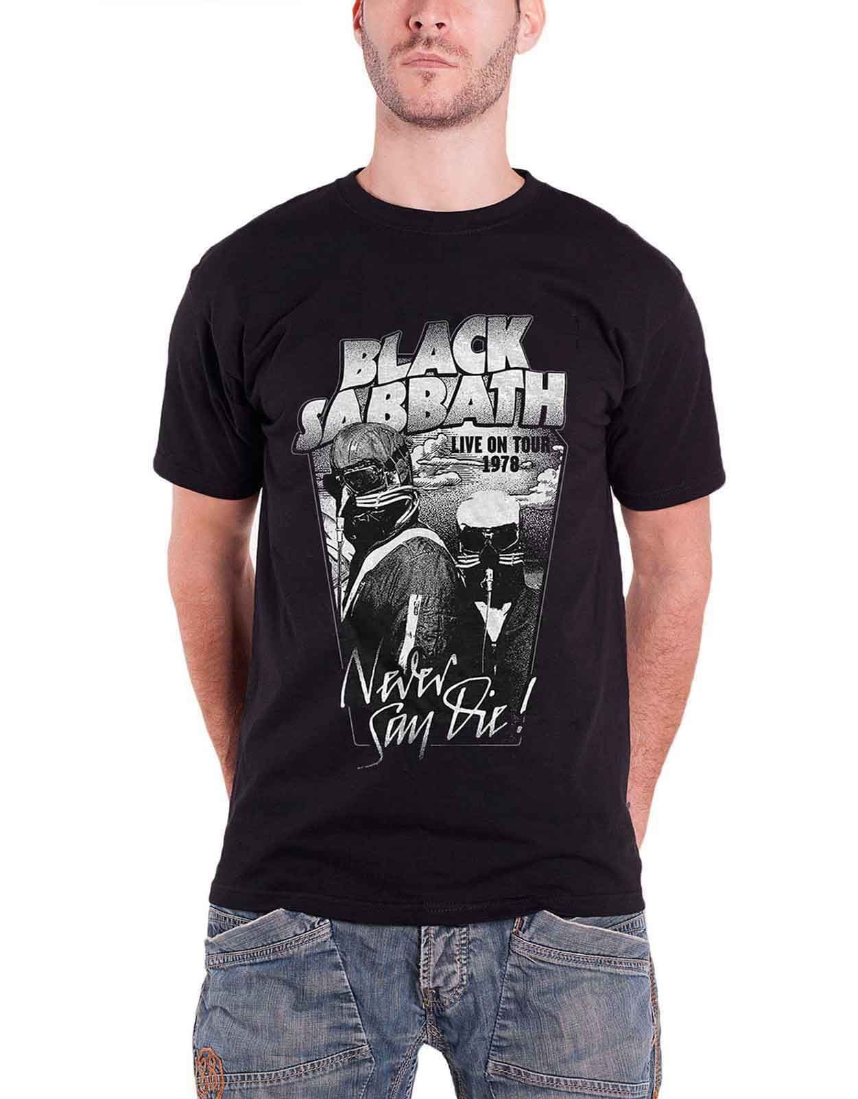 Never Say Die Live on Tour 1978 T Shirt