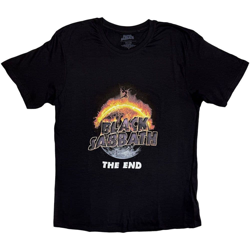End 2016 Tour Flaming Ozzy T Shirt