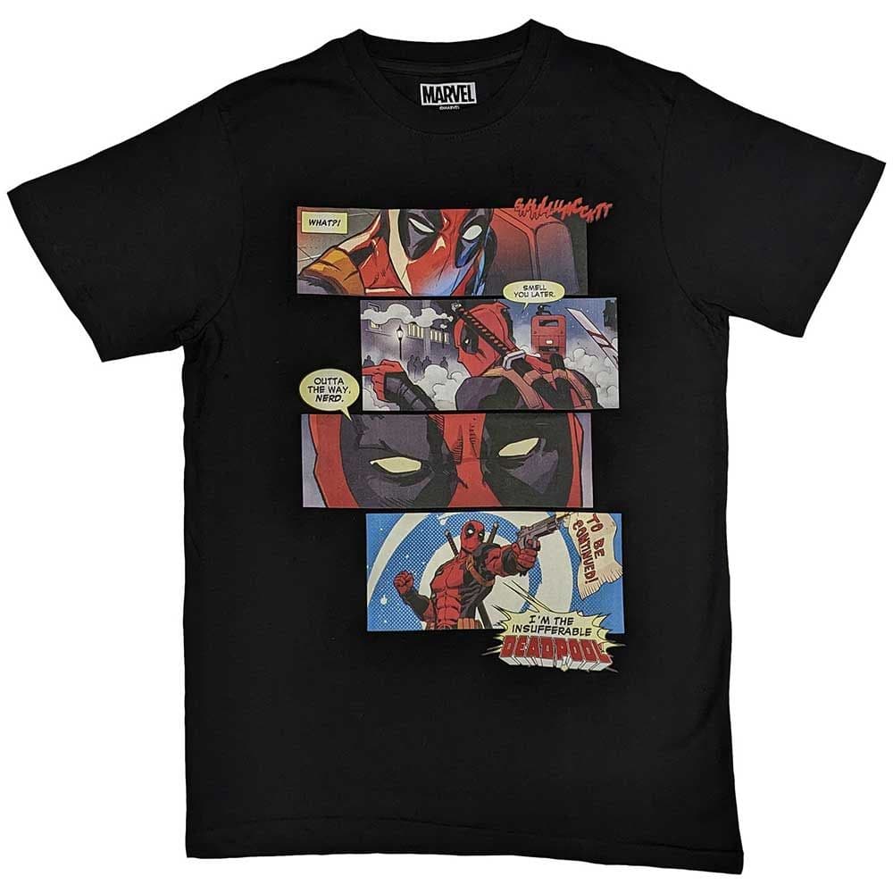 Deadpool Comic Strip T Shirt