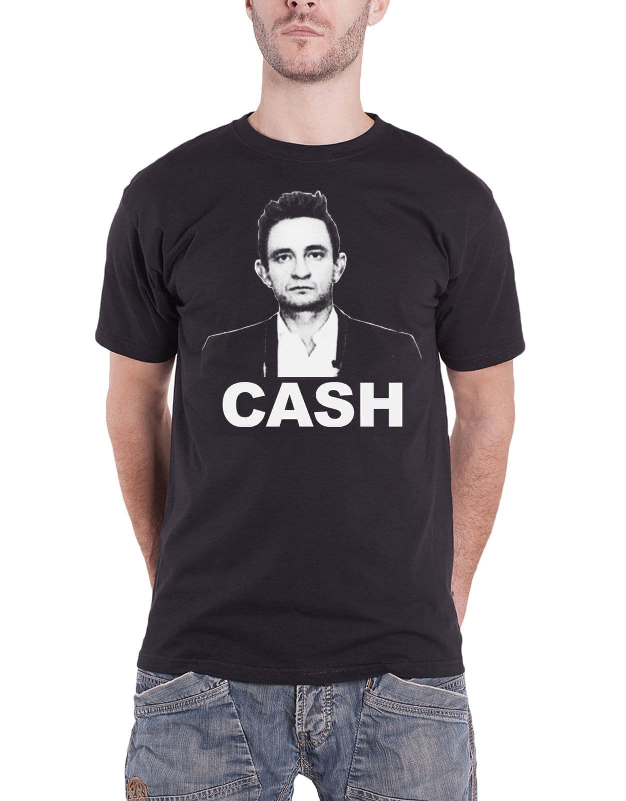 Straight Stare Portrait T Shirt