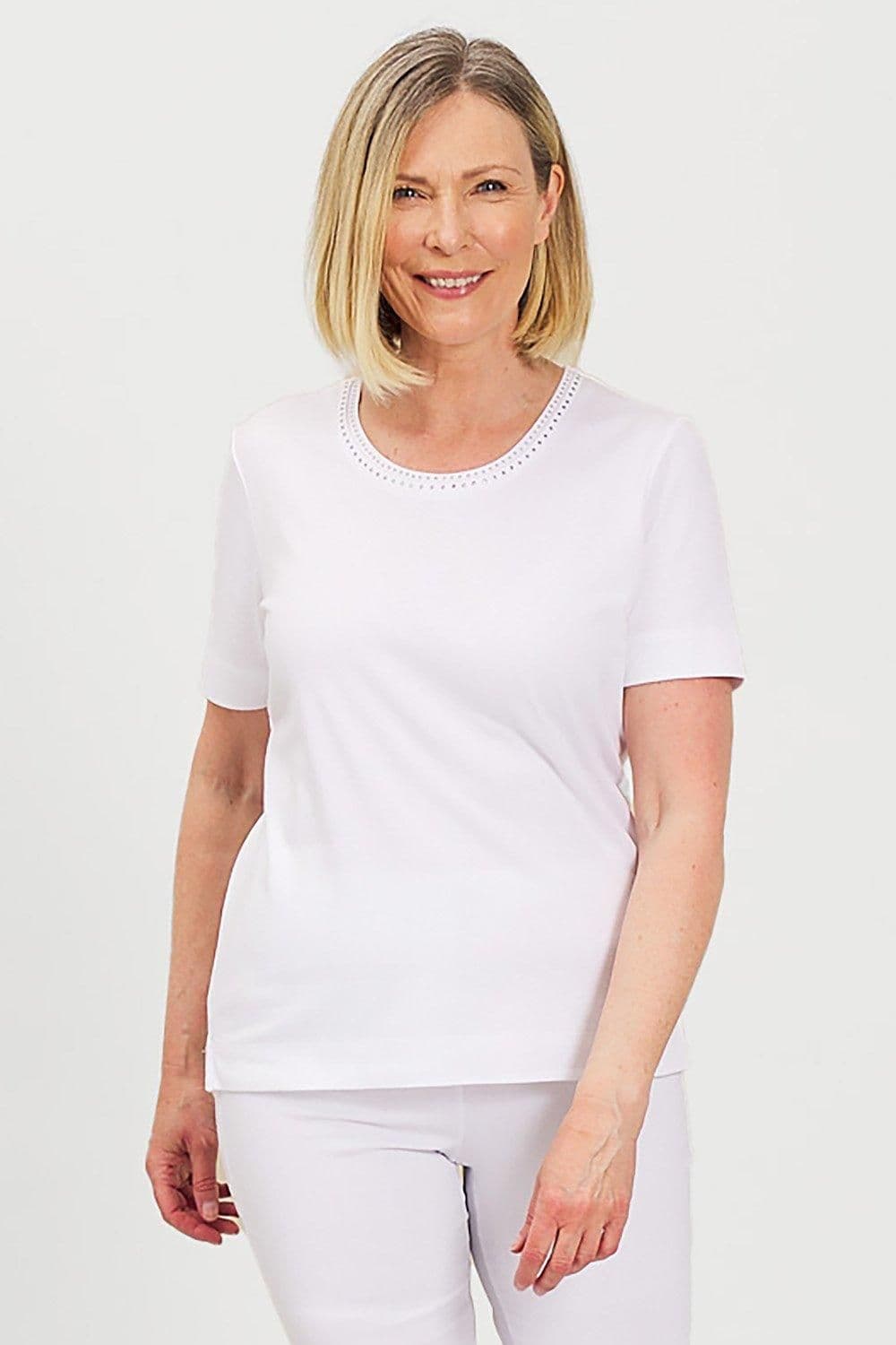 White Nail Head Top