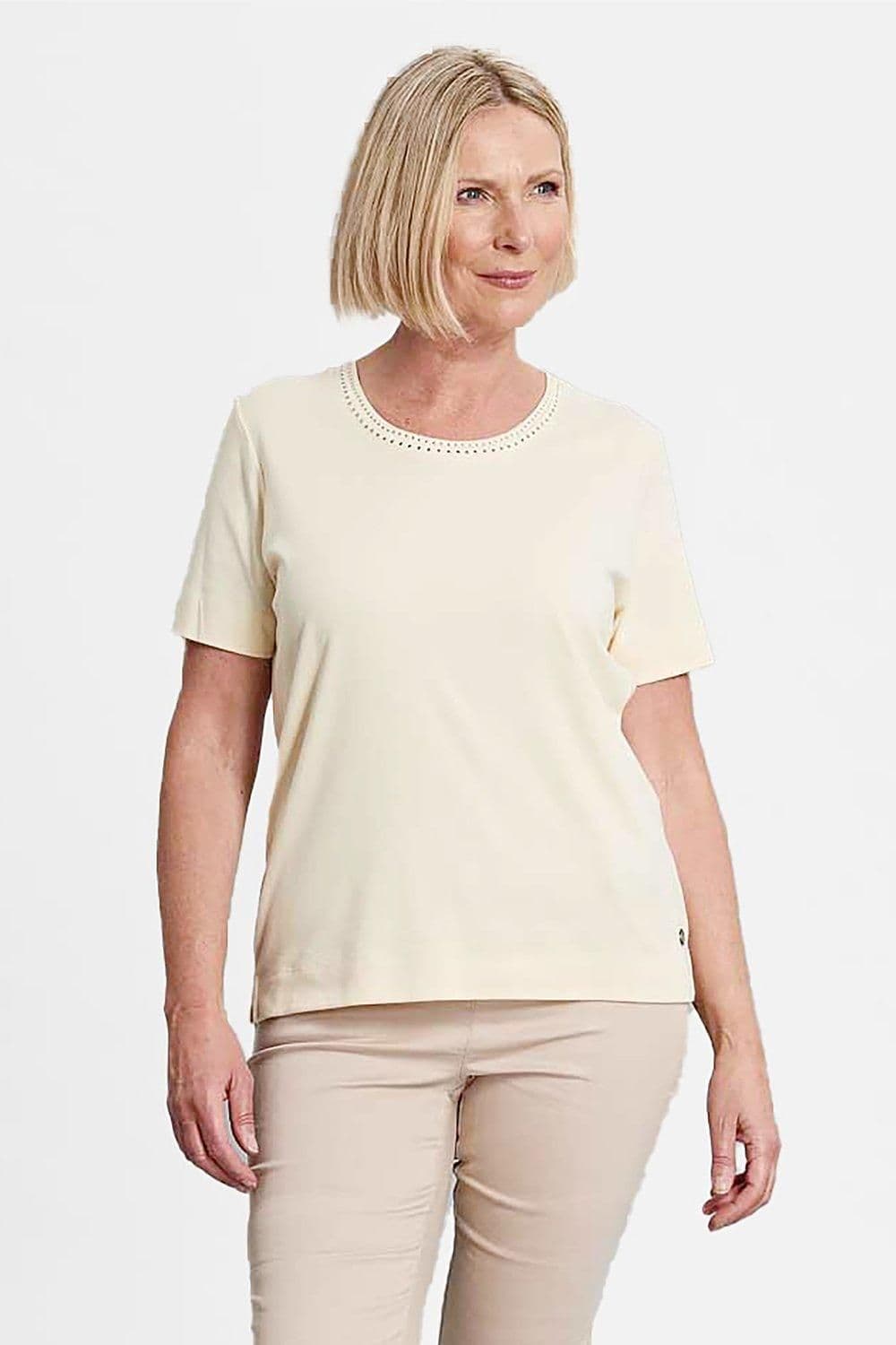Lemon Nail Head Top