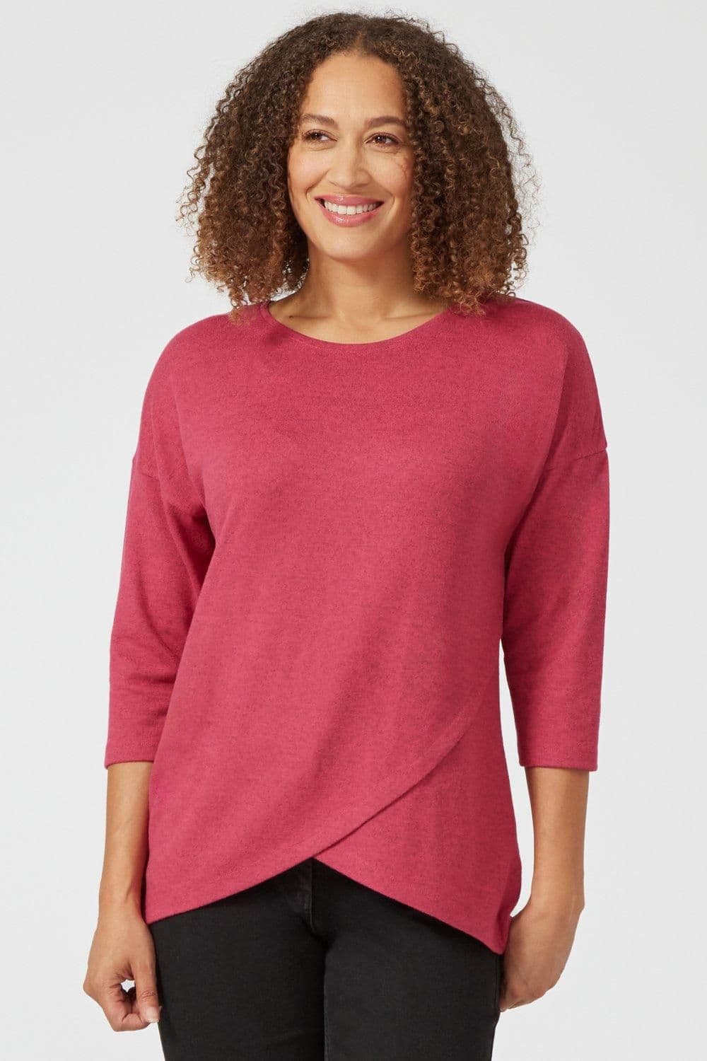 Cross Over Hem Tunic
