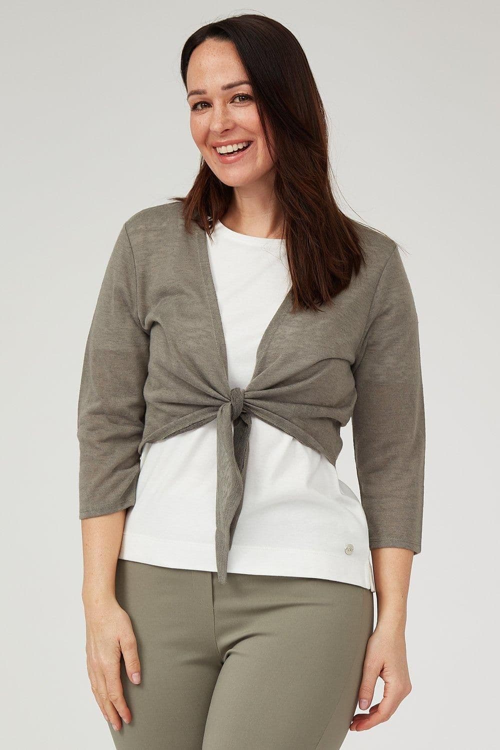 Shrug Tie Front