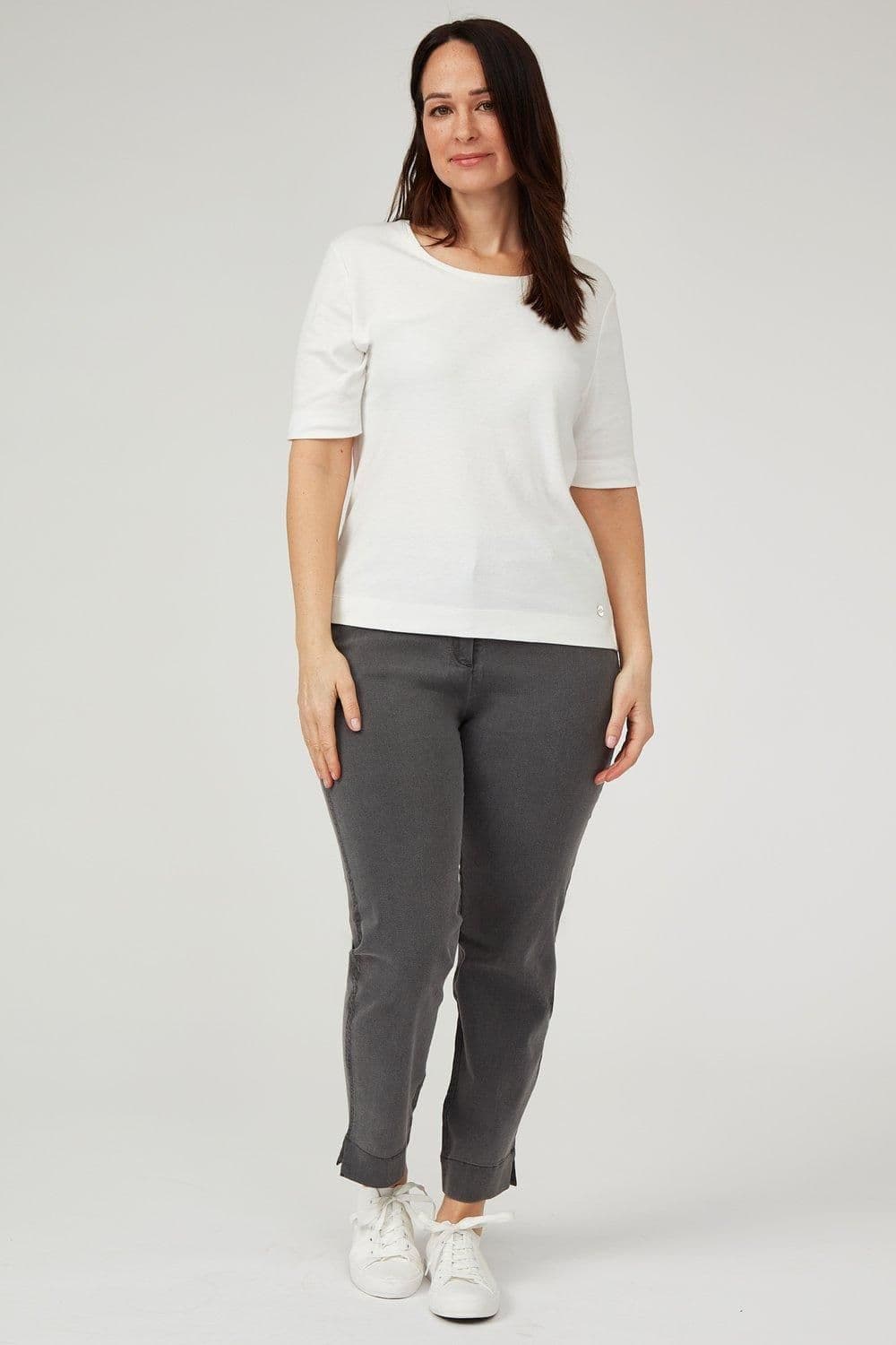 Cotton Rich Pewter Wash Chino