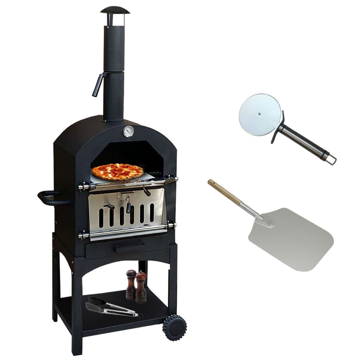 Outdoor Pizza Oven & Pizza Peel
