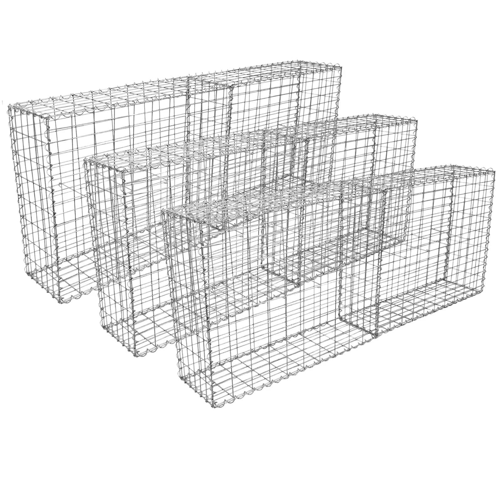 Gabion Baskets 100 x 95 x 30cm 6 Pack