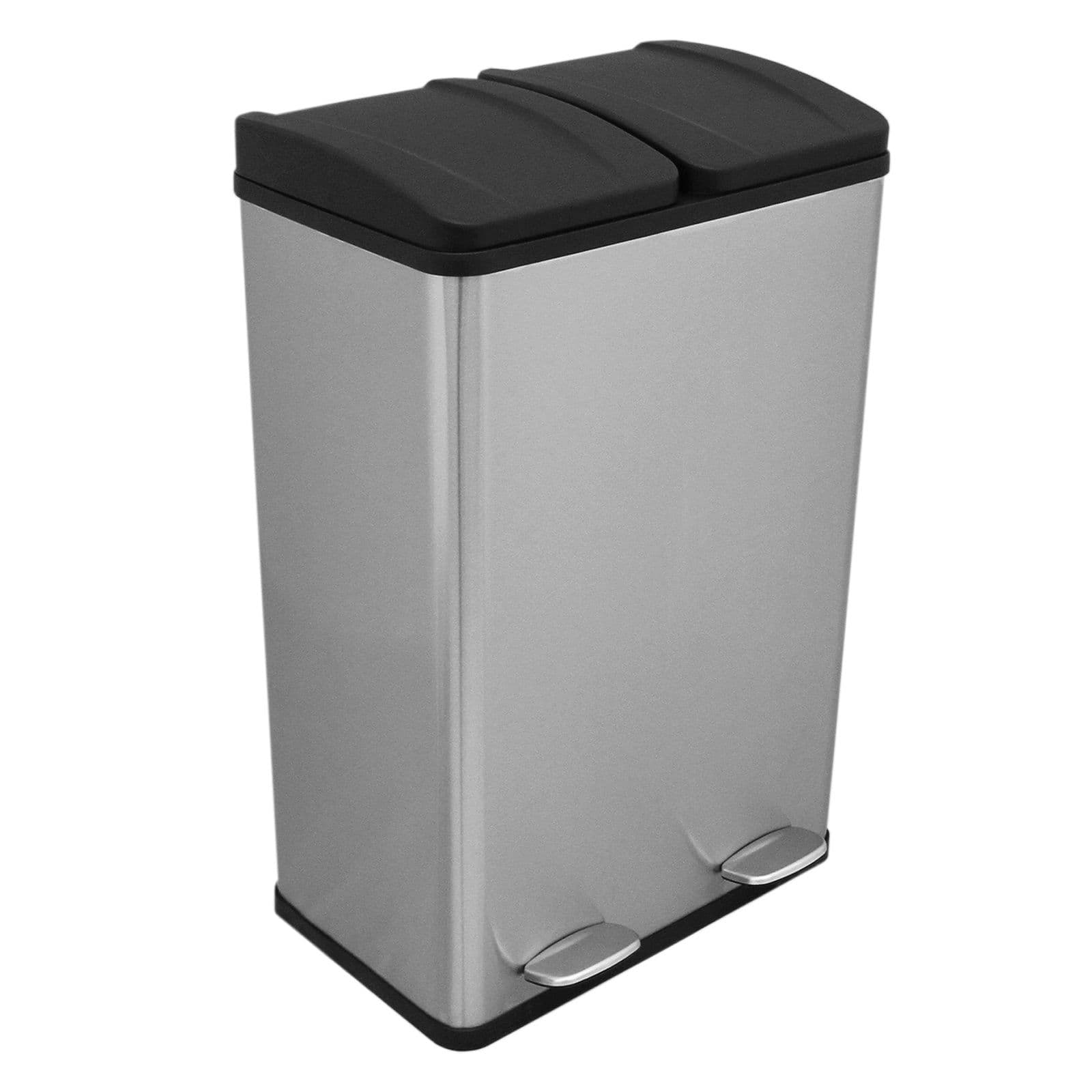 Dual Pedal Bin Stainless Steel