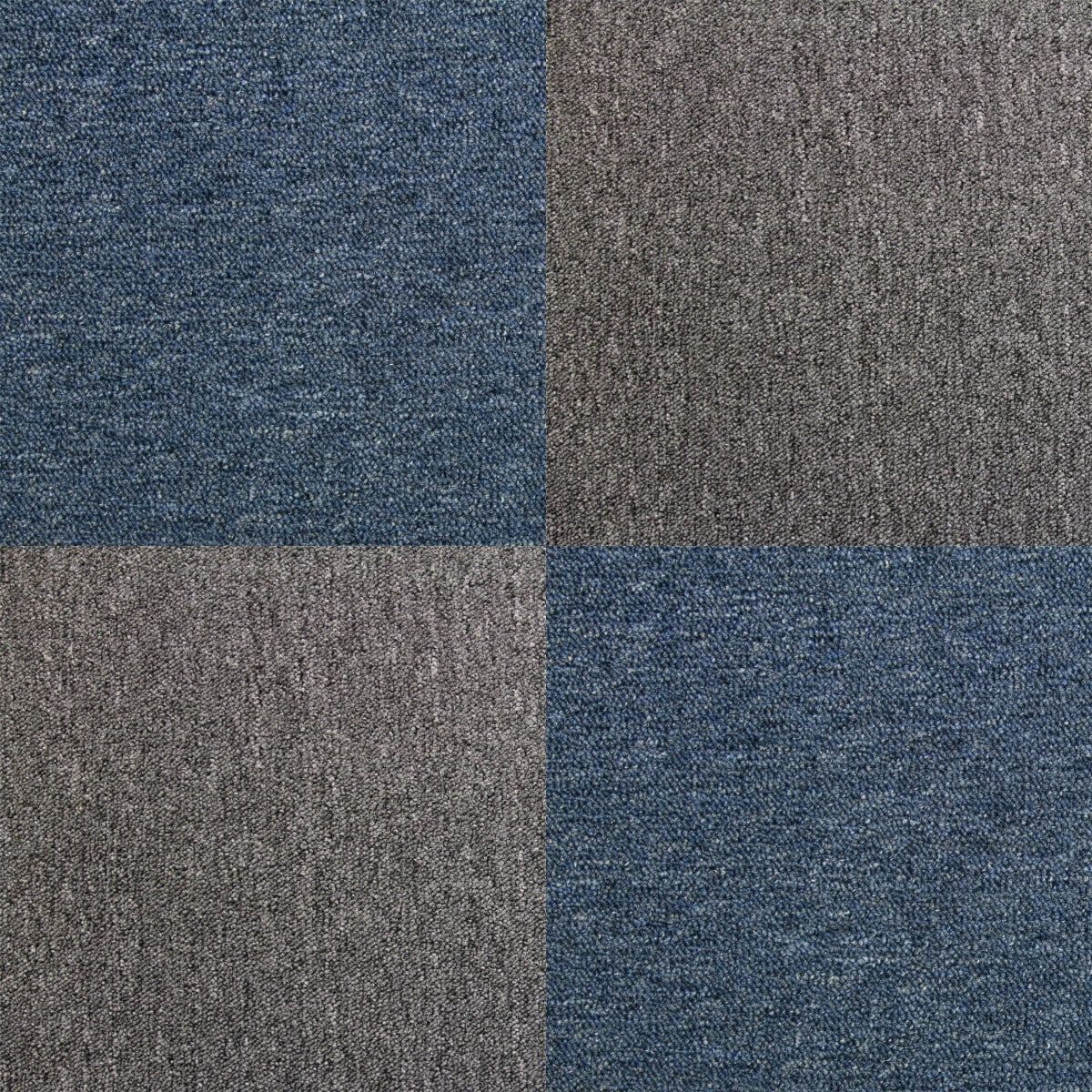 40 x Carpet Tiles 10m2 Storm & Anthracite