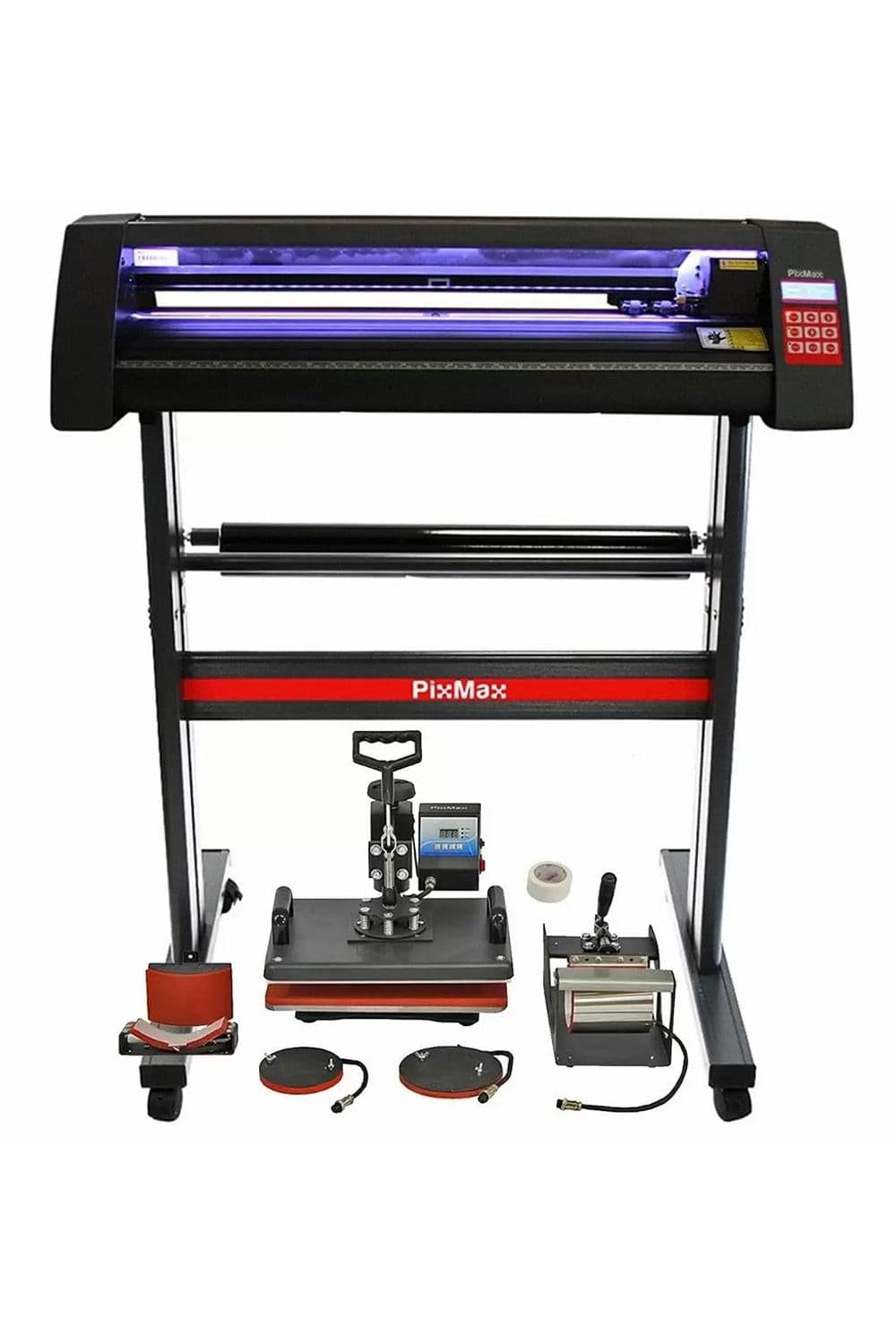 Vinyl Cutter LED 5 1 Heat Press & Signcut Pro