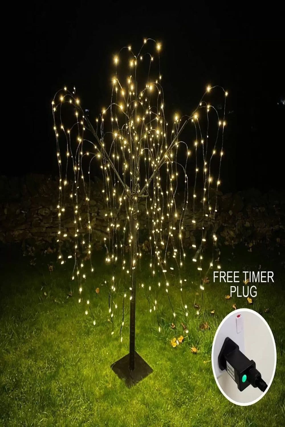 Weeping Willow Tree 180cm 400 Warm White LED