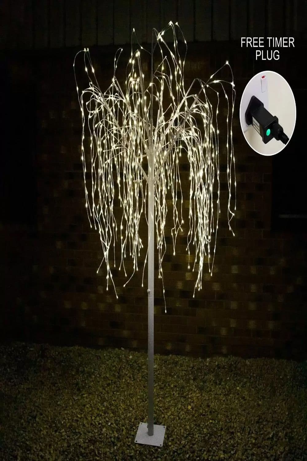 Weeping Willow Tree 240cm Warm