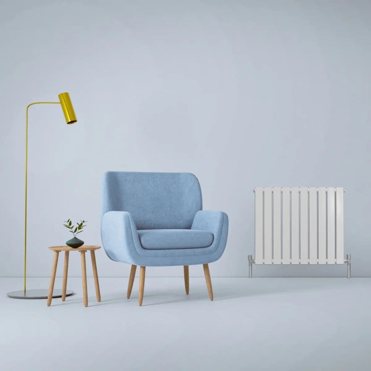 Designer Flat Panel Radiators Gloss 600mm x 700mm