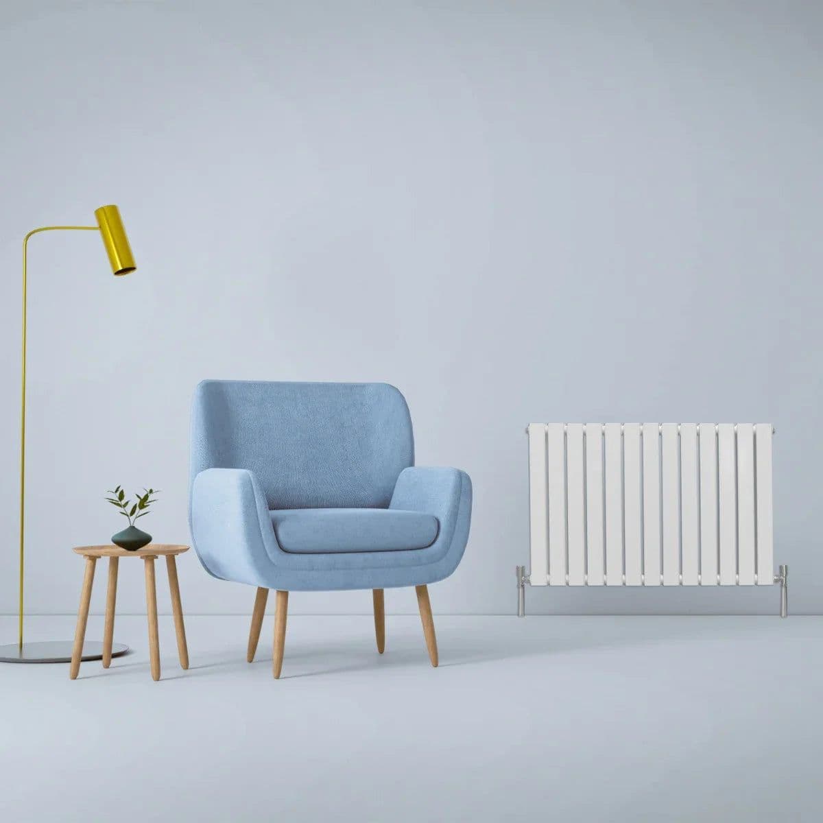 Designer Flat Panel Radiators Gloss 600mm x 910mm